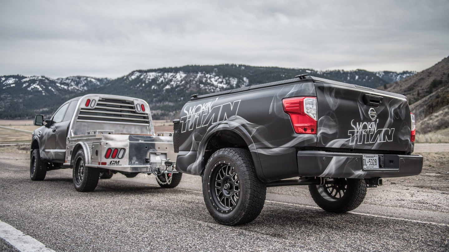 Nissan Smokin’ Titan Hits the Road Ahead of ‘The Great Titan Meat Up’