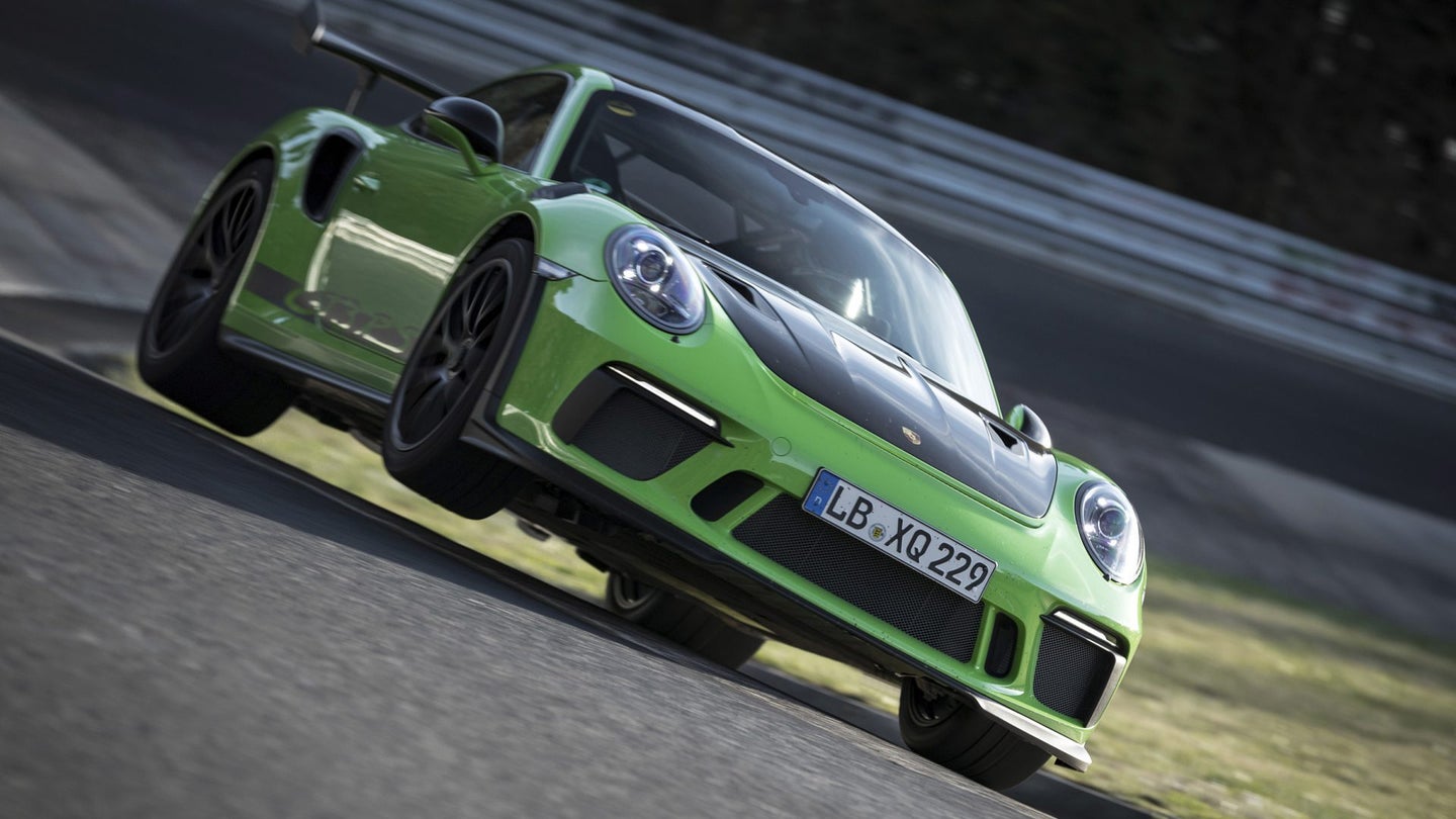 Watch the New Porsche 911 GT3 RS Lap the Nürburgring in 6:56.4