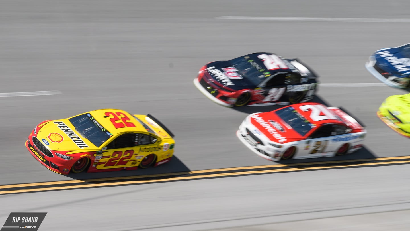 Joey Logano Snaps Year-Long Drought at Talladega Superspeedway With Geico 500 Win