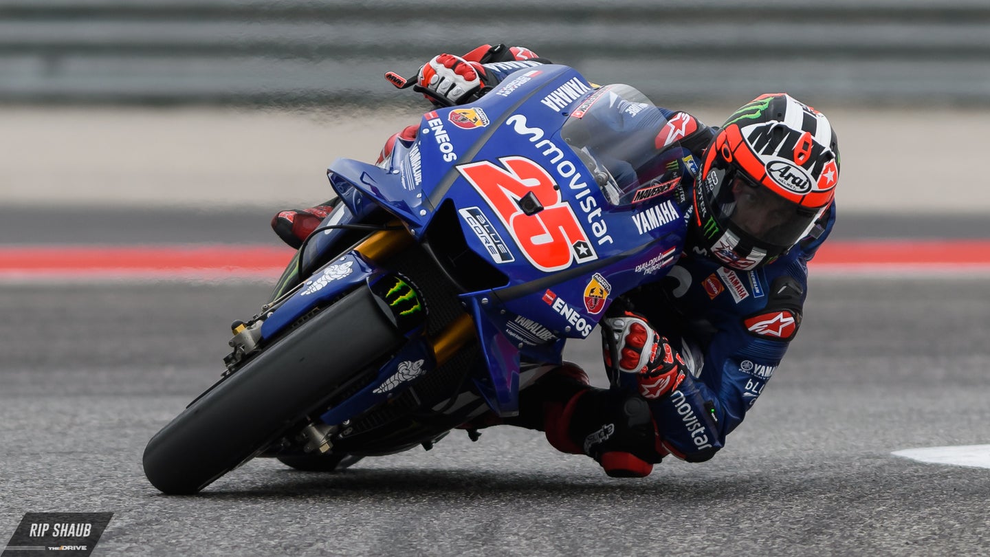 MotoGP: Yamaha’s Maverick Vinales on Pole at Austin After Marquez’s Penalty