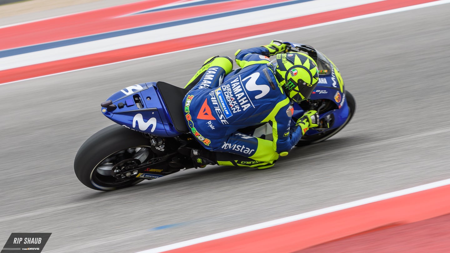 Valentino Rossi: Circuit of the America’s Track Conditions Fitting for ‘Motocross’