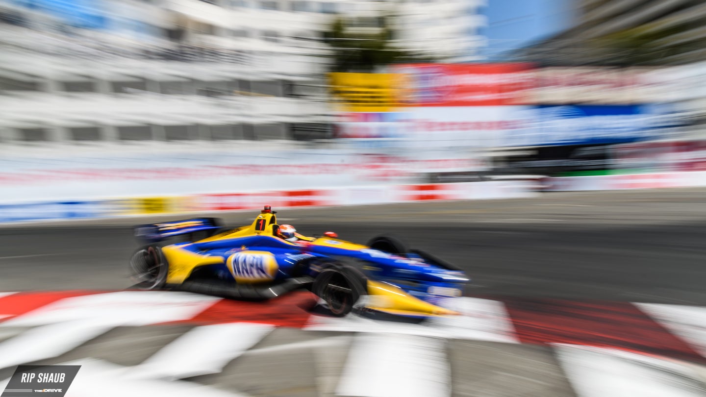 Alexander Rossi Bests IndyCar Long Beach Qualifying, Will Start on Pole