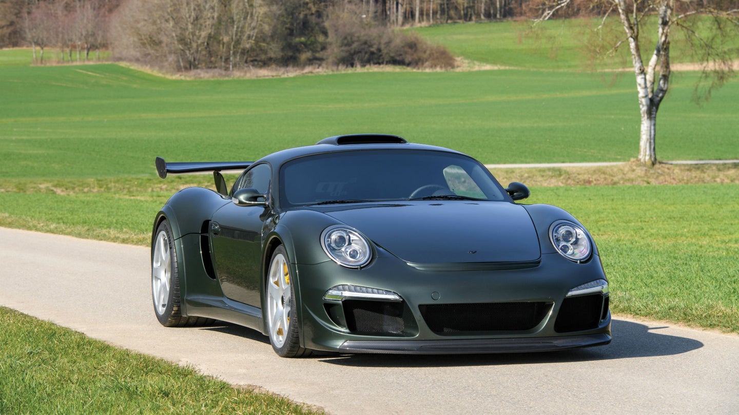 One of the Last RUF CTR 3 Clubsports is Going to Auction in Monaco