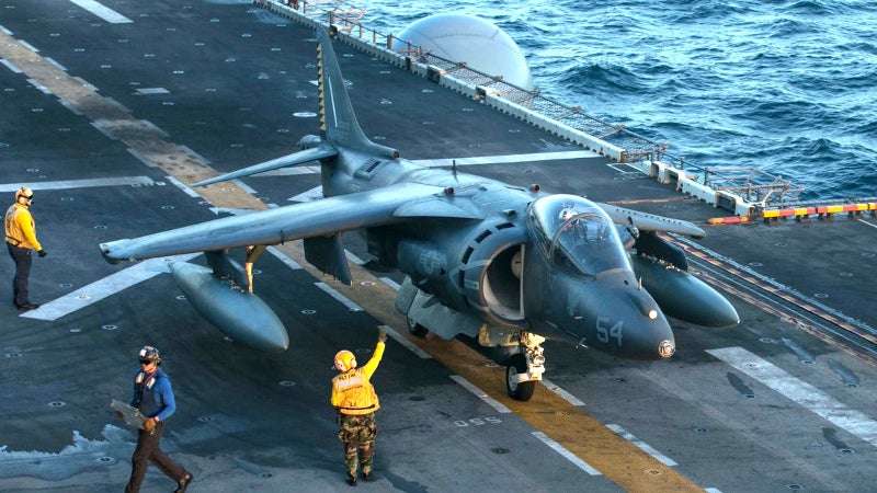 US Marine Corps AV-8B Harrier Crashes During Exercise in Djibouti