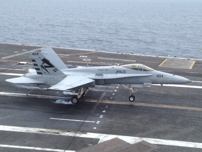‘Like Playing a Video Game’: Carrier Crew Flies Hornet Through Touch-and-Gos Remotely