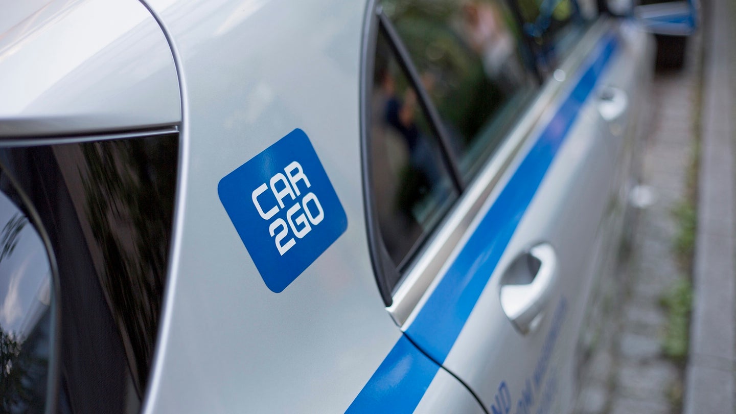 Daimler’s Car2Go Will Leave Toronto, Blames New Regulations