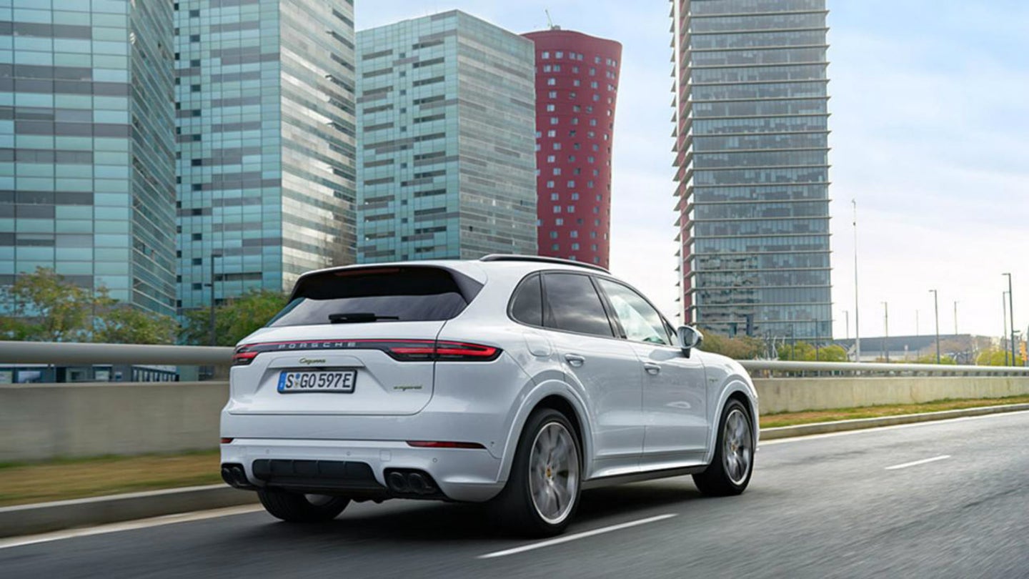 The 2019 Porsche Cayenne E-Hybrid is a Plug-in SUV with Hypercar Blood