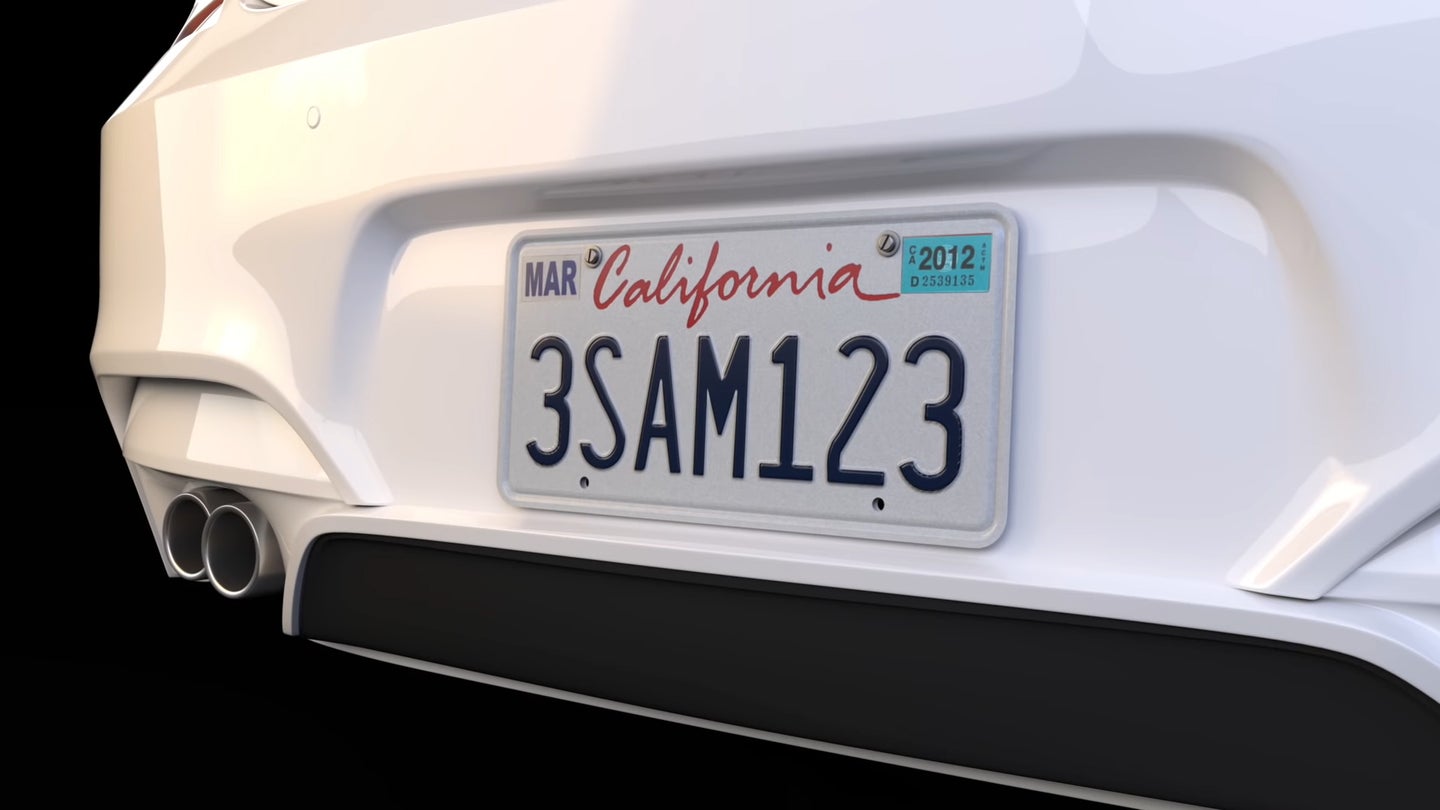 California to Begin Testing $699 Digital License Plates