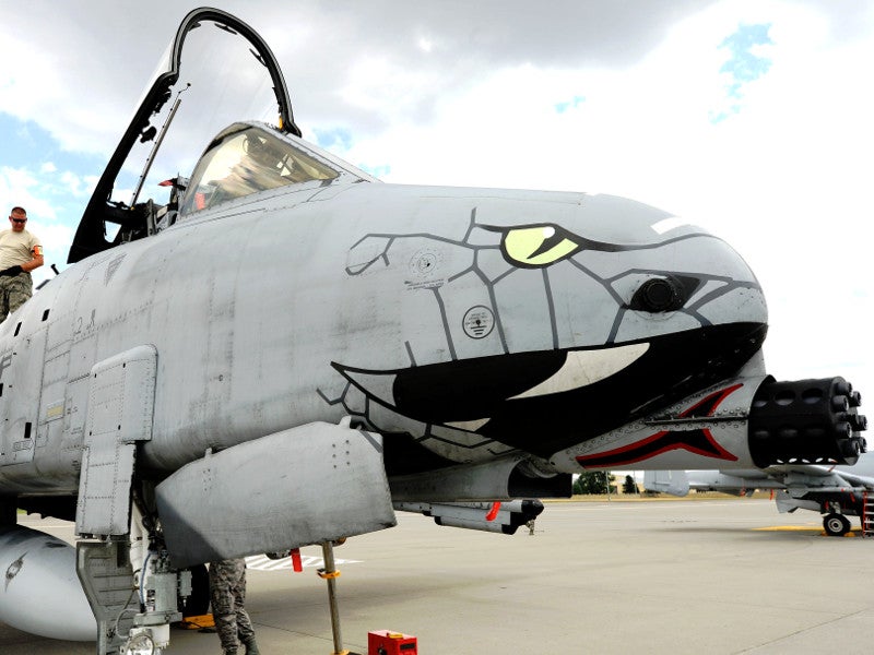 A-10 Warthogs May Stop Firing Controversial Depleted Uranium Ammunition For Good