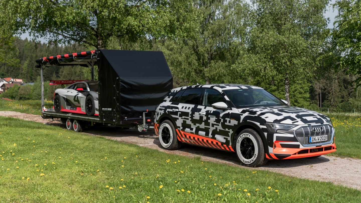 Audi e-tron Prototype to Show off Towing Capabilities at Wörthersee Meet