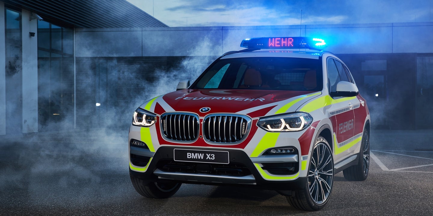 Hot BMW and Mini Emergency Vehicles Displayed at the RETTmobil 2018