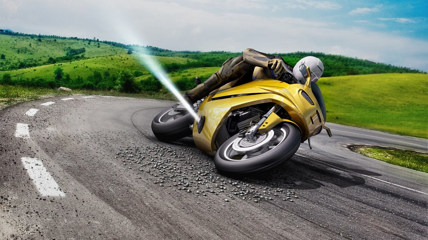 Jet Thrusters Could Help Prevent Motorcycle Crashes in the Future