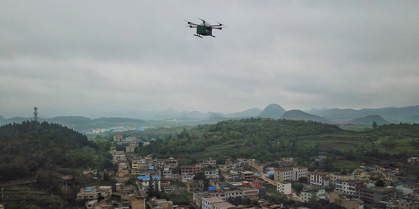Food Delivery App Ele.Me Receives Authorization for Urban Drone Deliveries in China