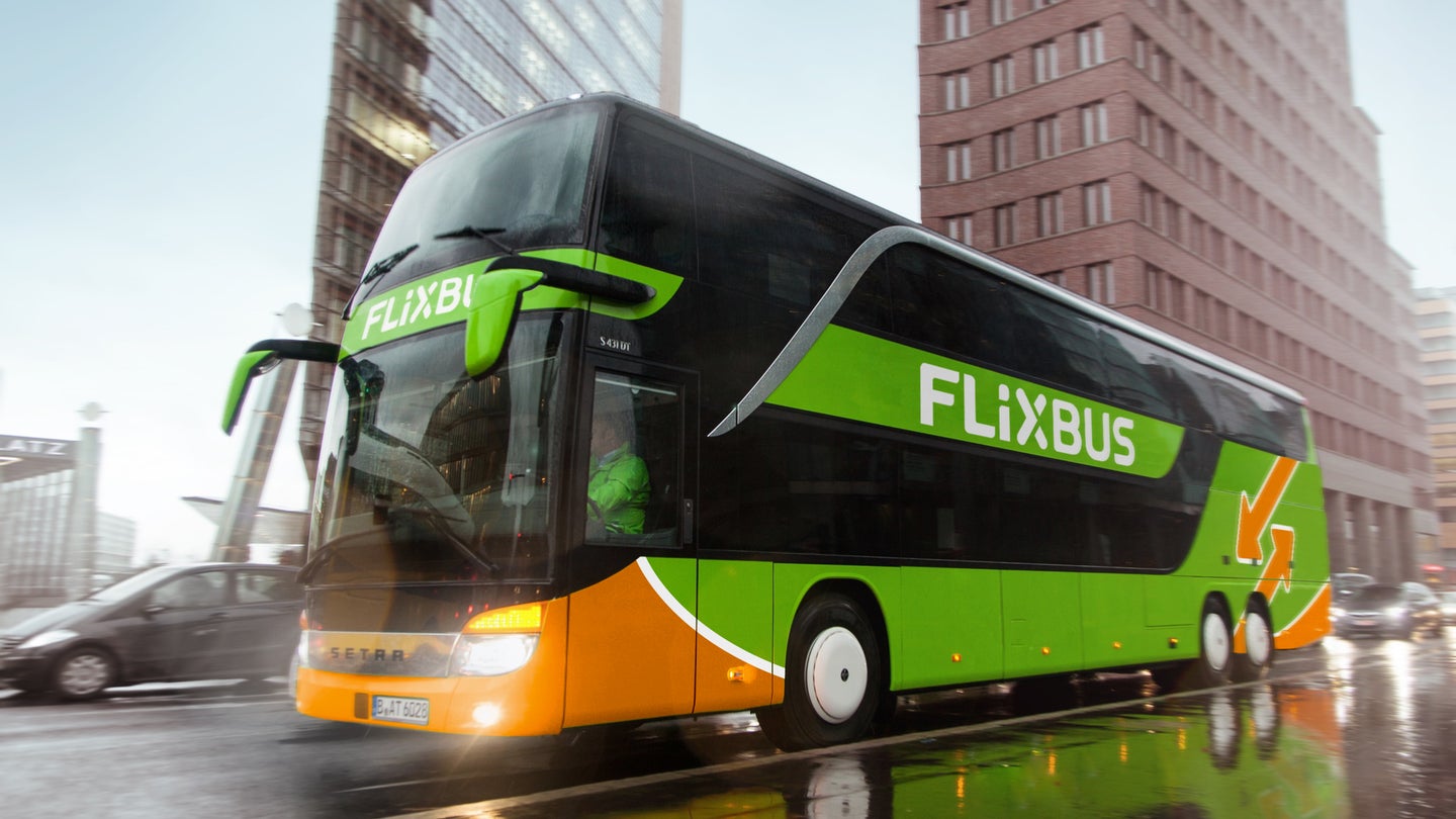 FlixBus Brings Its Uber-Style Bus Service to The U.S.