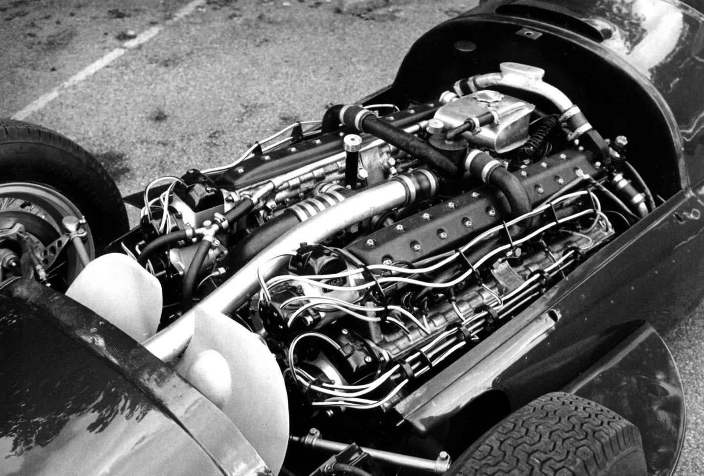 Listen to a Supercharged BRM V-16 Formula 1 Car from the 1950s