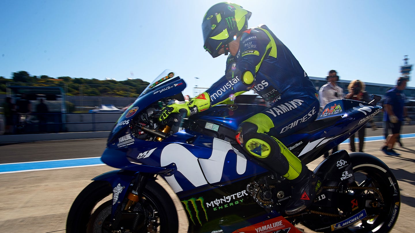 Valentino Rossi Has Now Raced the Equivalent of the Earth’s Circumference