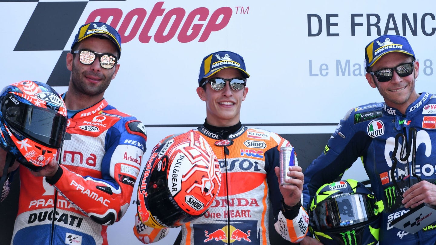 MotoGP: Lucky Marc Marquez Wins in France as Zarco, Dovizioso Falter