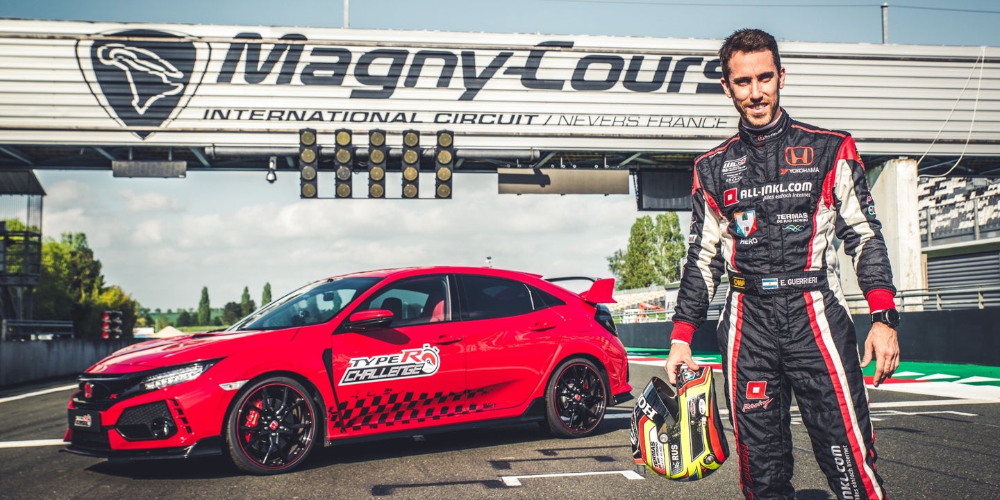 Honda Civic Type R Sets FWD Lap Record at Magny-Cours GP Circuit in France