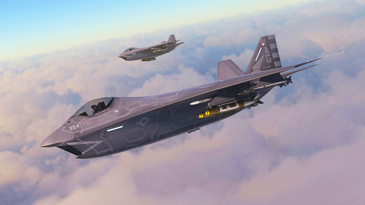 This Is What A Boeing F-32 Would&#8217;ve Looked Like If Lockheed Lost The JSF Competition