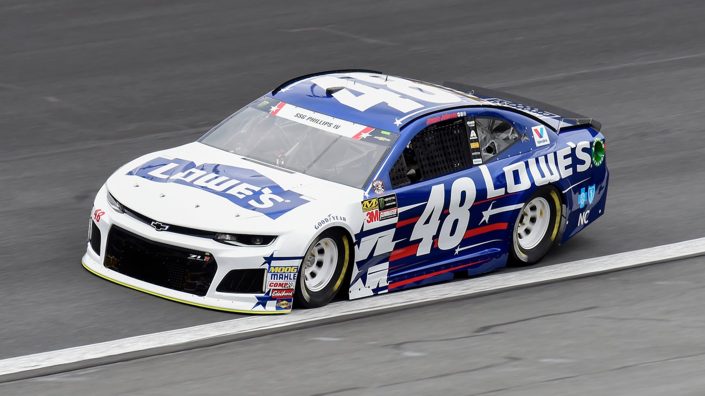 NASCAR Champ Jimmie Johnson Continues Sponsorship Search