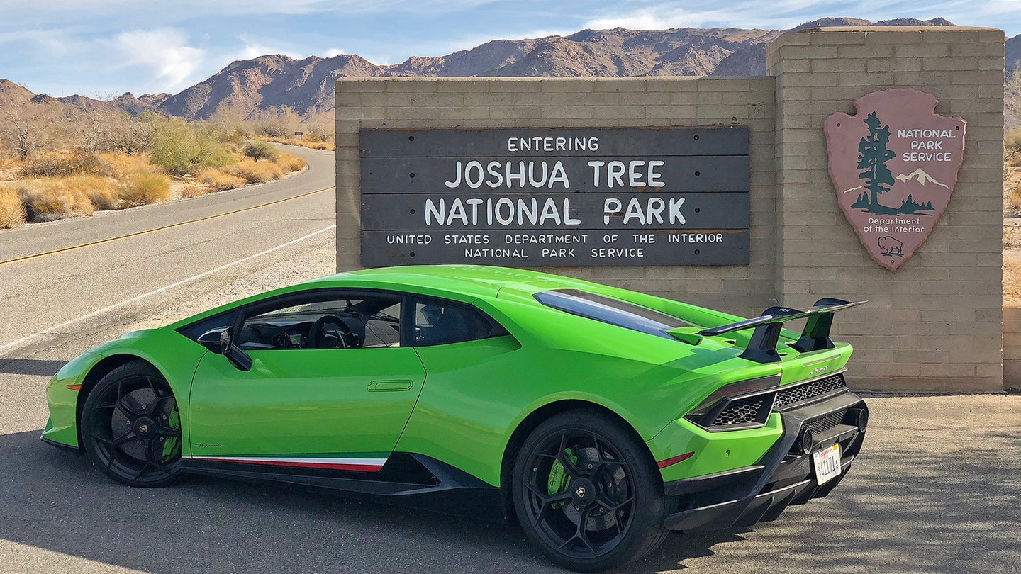 Supercar Camping in a Lamborghini Huracan Performante: 2 National Parks, 6 Days, and 1,000 Miles