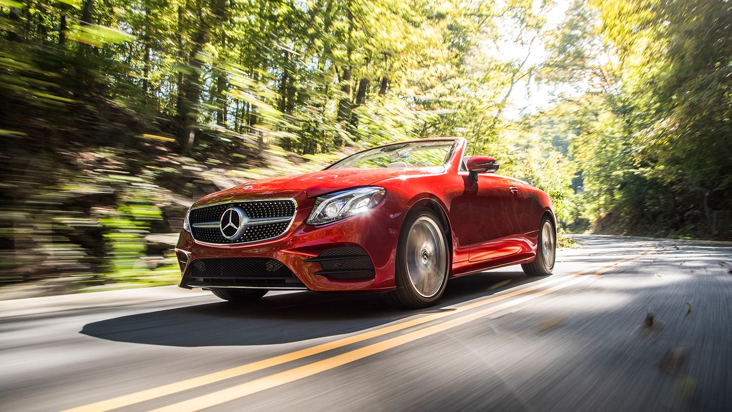 2018 Mercedes-Benz E400 4Matic Cabriolet Review: The Reduced-Fat S-Class
