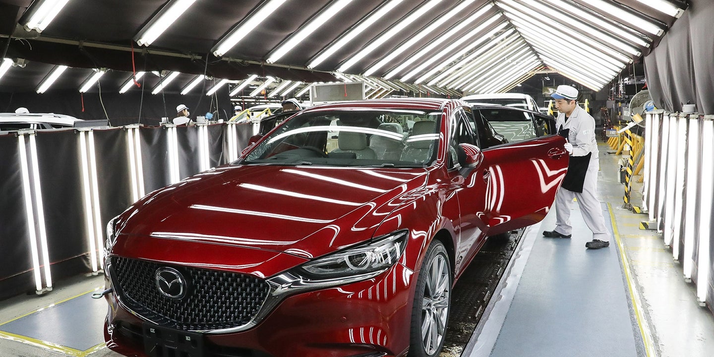 Mazda Celebrates Production of 50 Million Vehicles in Japan