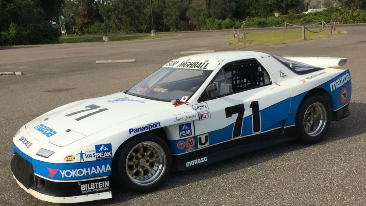 This Five-Time Daytona-Winning Mazda RX-7 Race Car Is up for Auction