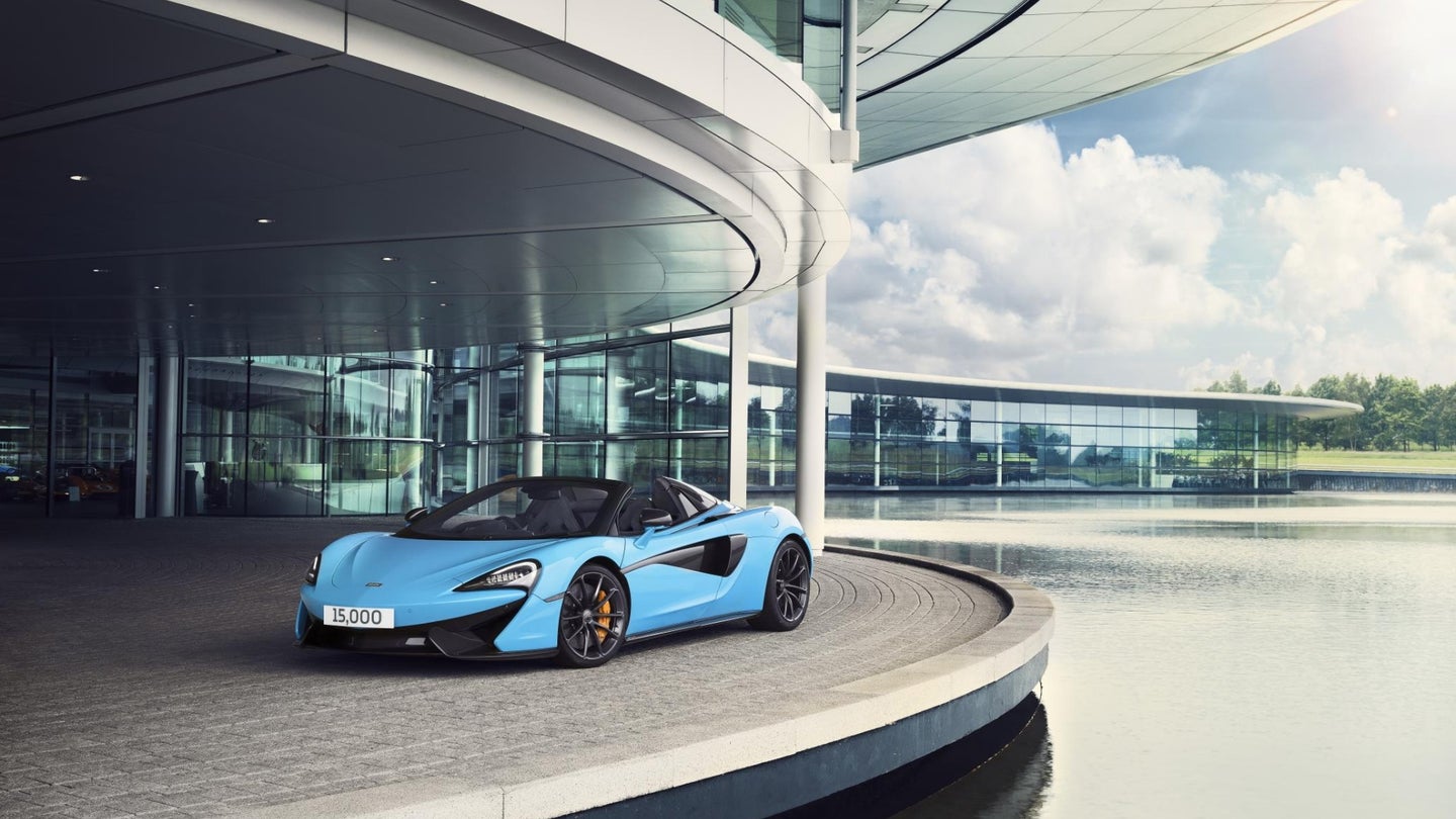 McLaren Celebrates the Production of Its 15,000th Car