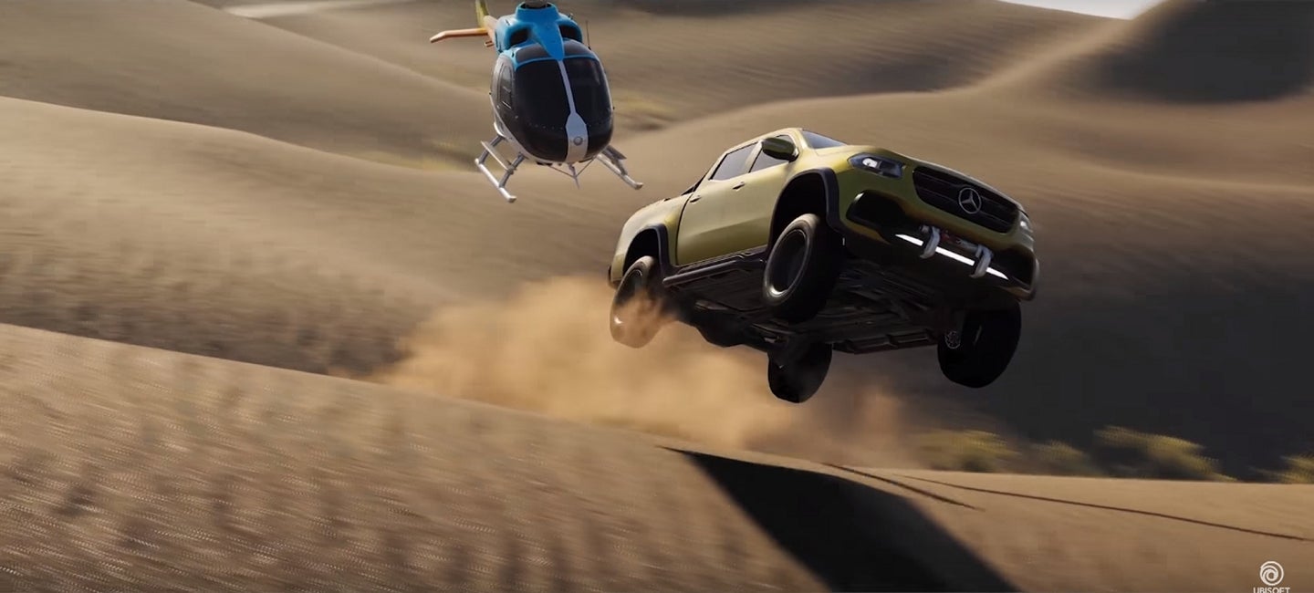 Mercedes-Benz X-Class Rips Through Tough Terrain in the Latest The Crew 2 Trailer