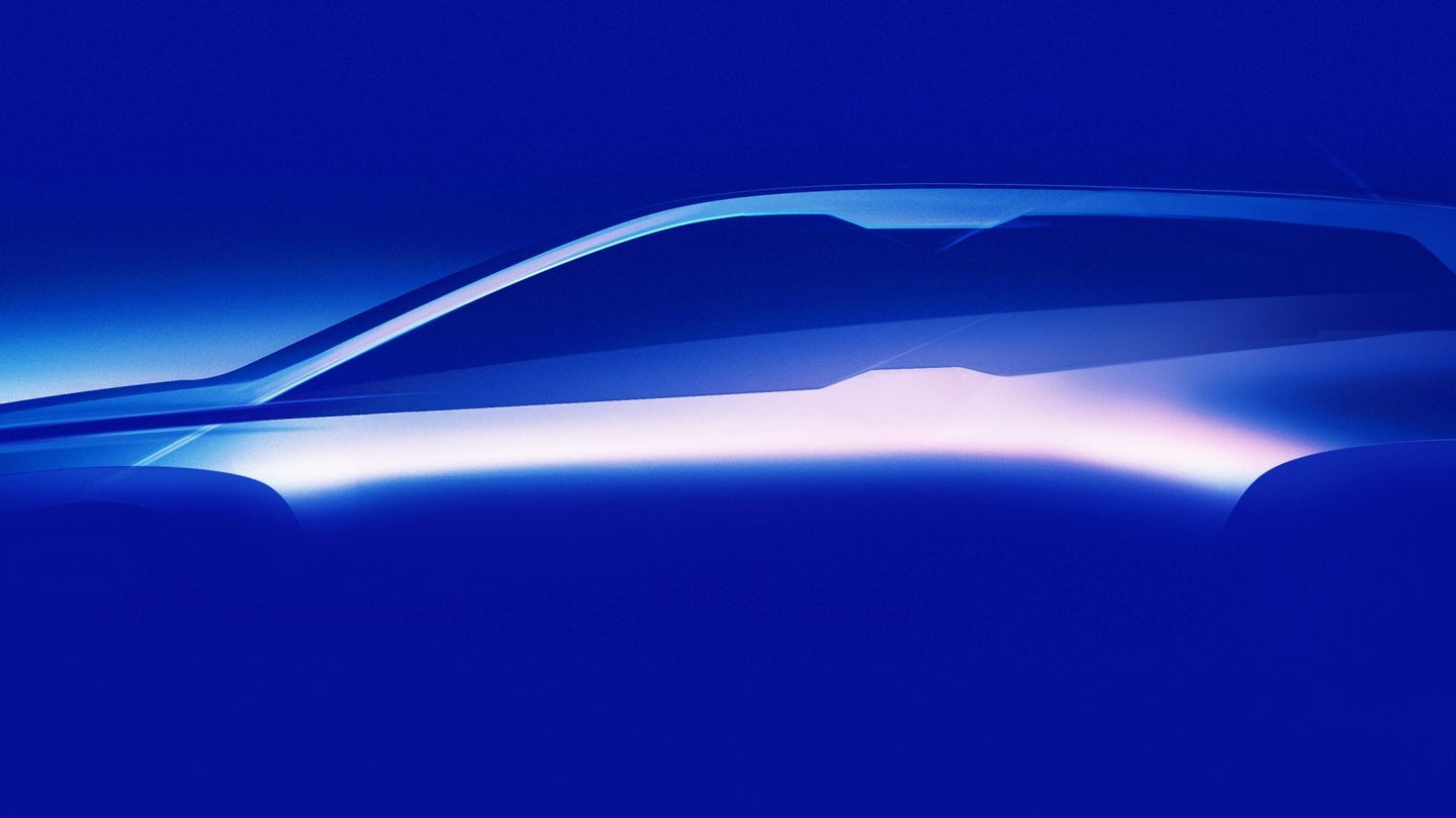 BMW Teases Concept For Its iNext Electric Vehicle
