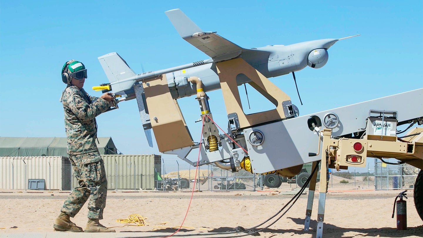 Marine RQ-21 Blackjack Drones Are Flying Three Times More Than Expected In Iraq and Syria