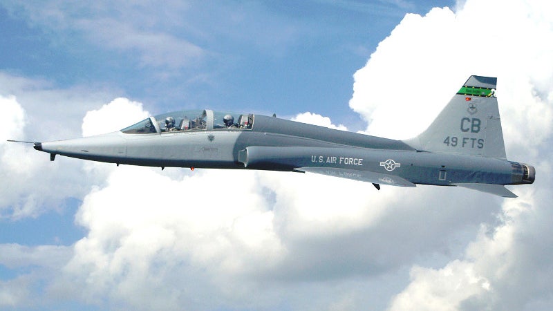 Air Force T-38C Talon Jet Trainer Crashes in Mississippi