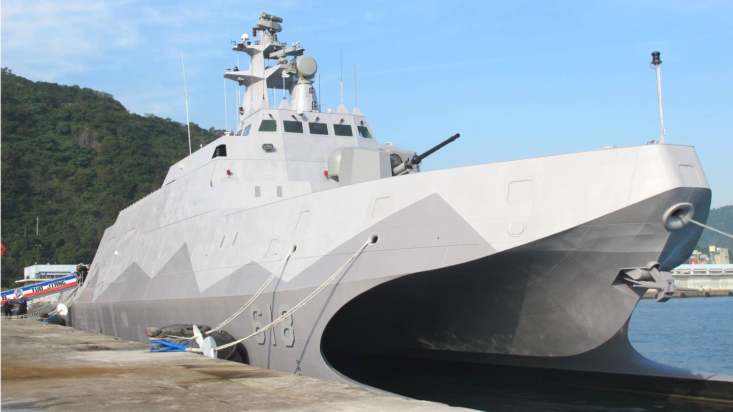Taiwan Wants To Speed Up Construction Of Its New Missile-Toting Stealthy Catamarans