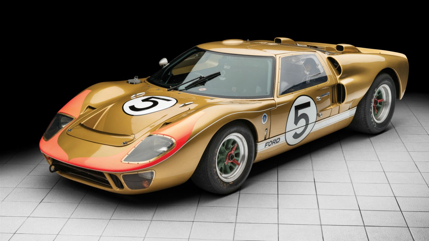 One of the Three Ford GT40s to Win 1966 24 Hours Le Mans Goes to Auction for $12M