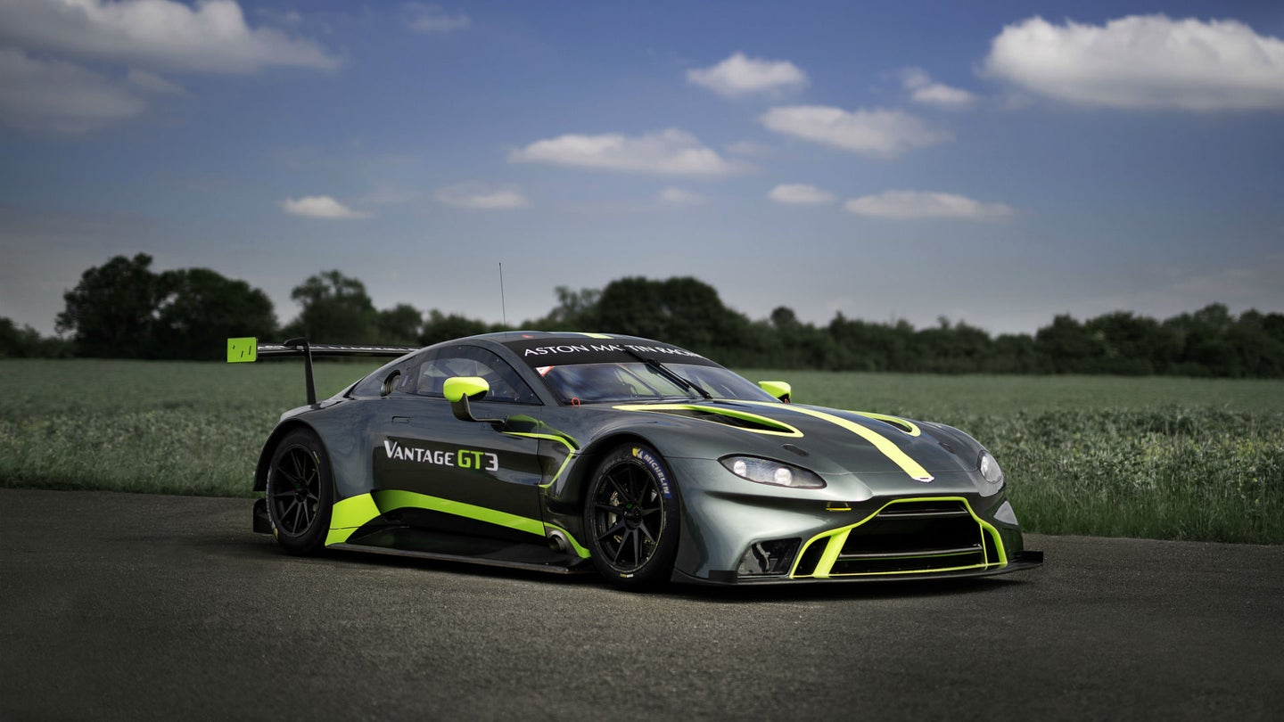 Aston Martin Vantage GT3 and GT4 Customer Race Cars Debut at Le Mans