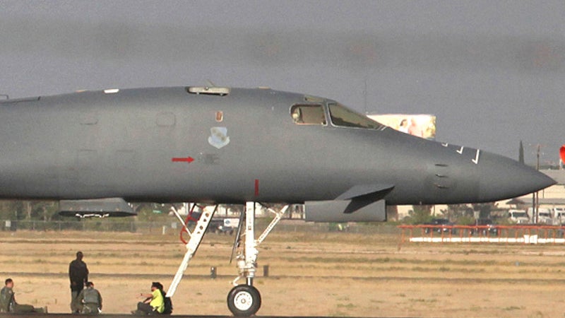 The Air Force Has Grounded All Of Its B-1Bs Over A Fault In Their Ejection Seats