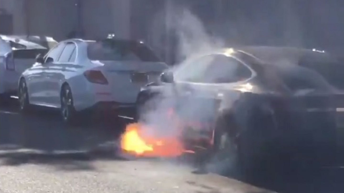 Parked Teslas Keep Catching on Fire Randomly, And There’s No Recall In Sight