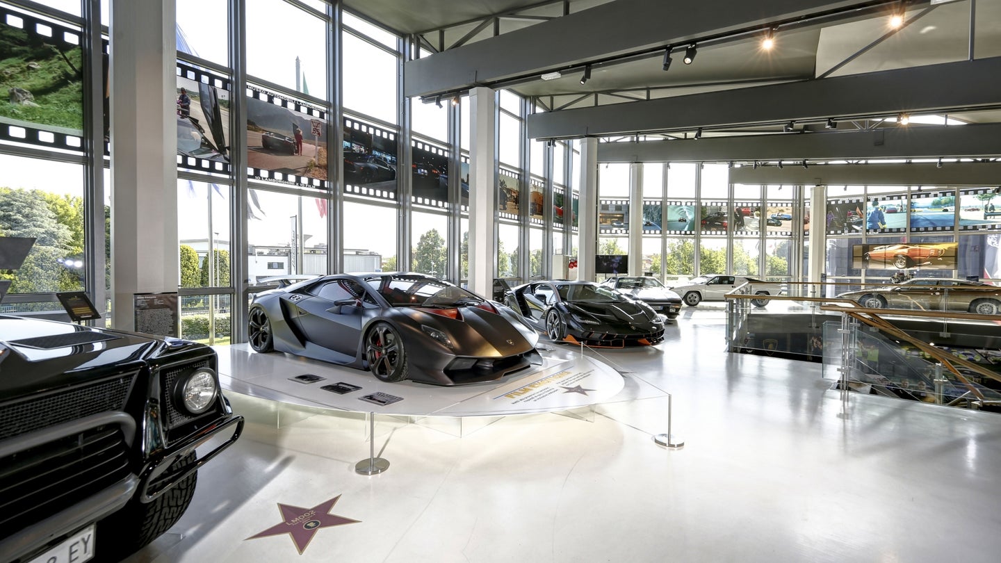 Famous Lamborghinis Shown at the Museum in Sant’Agata Bolognese