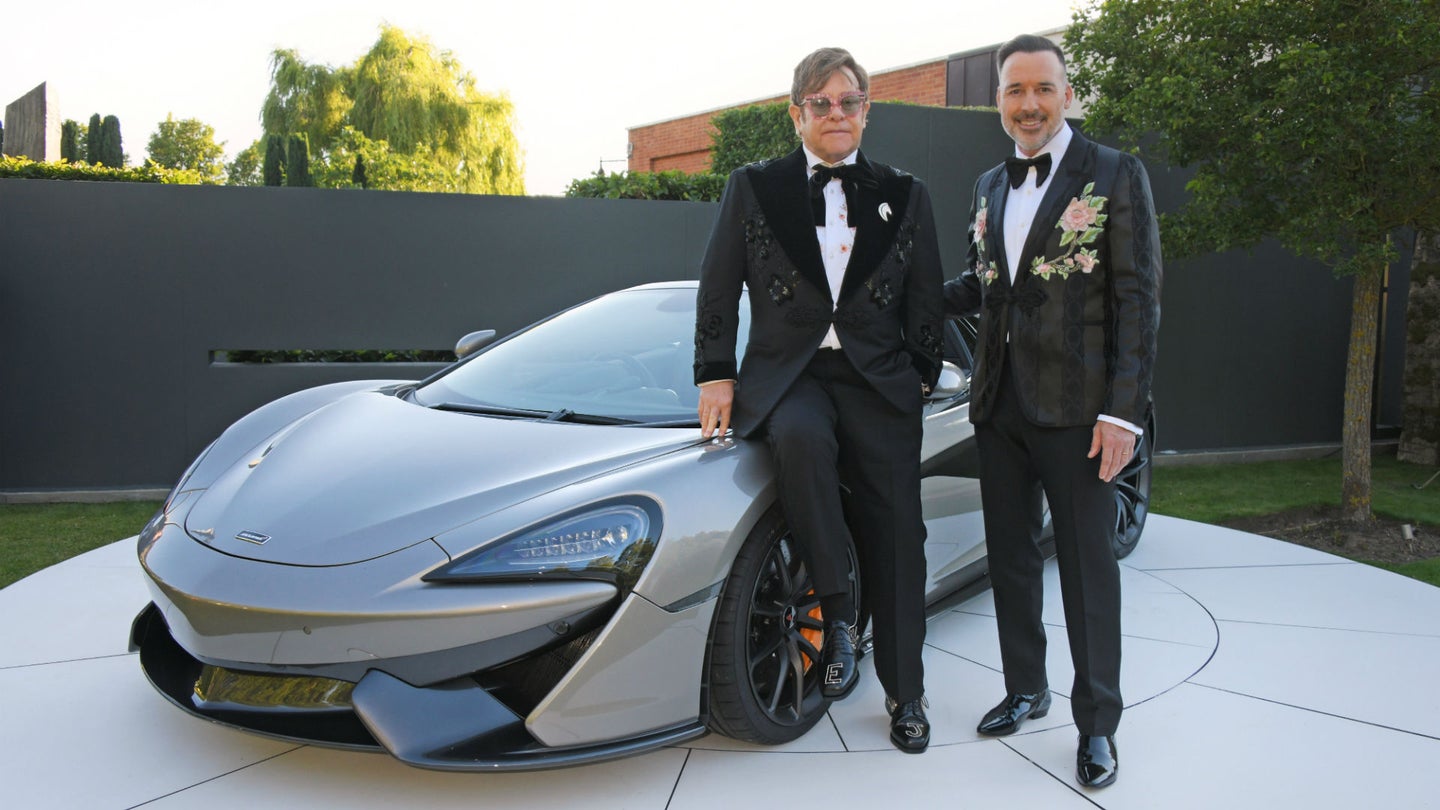 McLaren 570S Spider Sells for $948,000 at Elton John&#8217;s AIDS Foundation&#8217;s Argento Ball