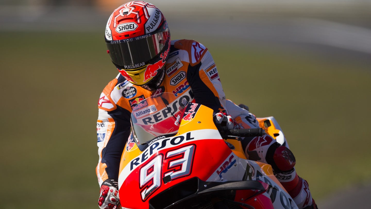 MotoGP: Marquez, Crutchlow, Rossi Secure Front Row at Assen