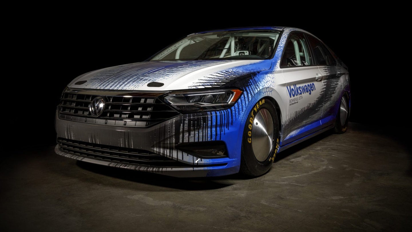 Volkswagen Builds Bonneville-Bound Jetta for Record Attempt