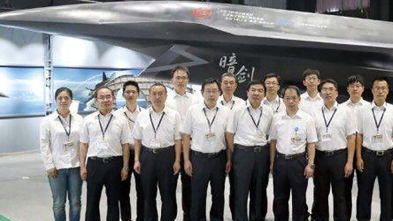 Image Of China&#8217;s Stealthy &#8216;Dark Sword&#8217; Fighter-Like Combat Drone Emerges