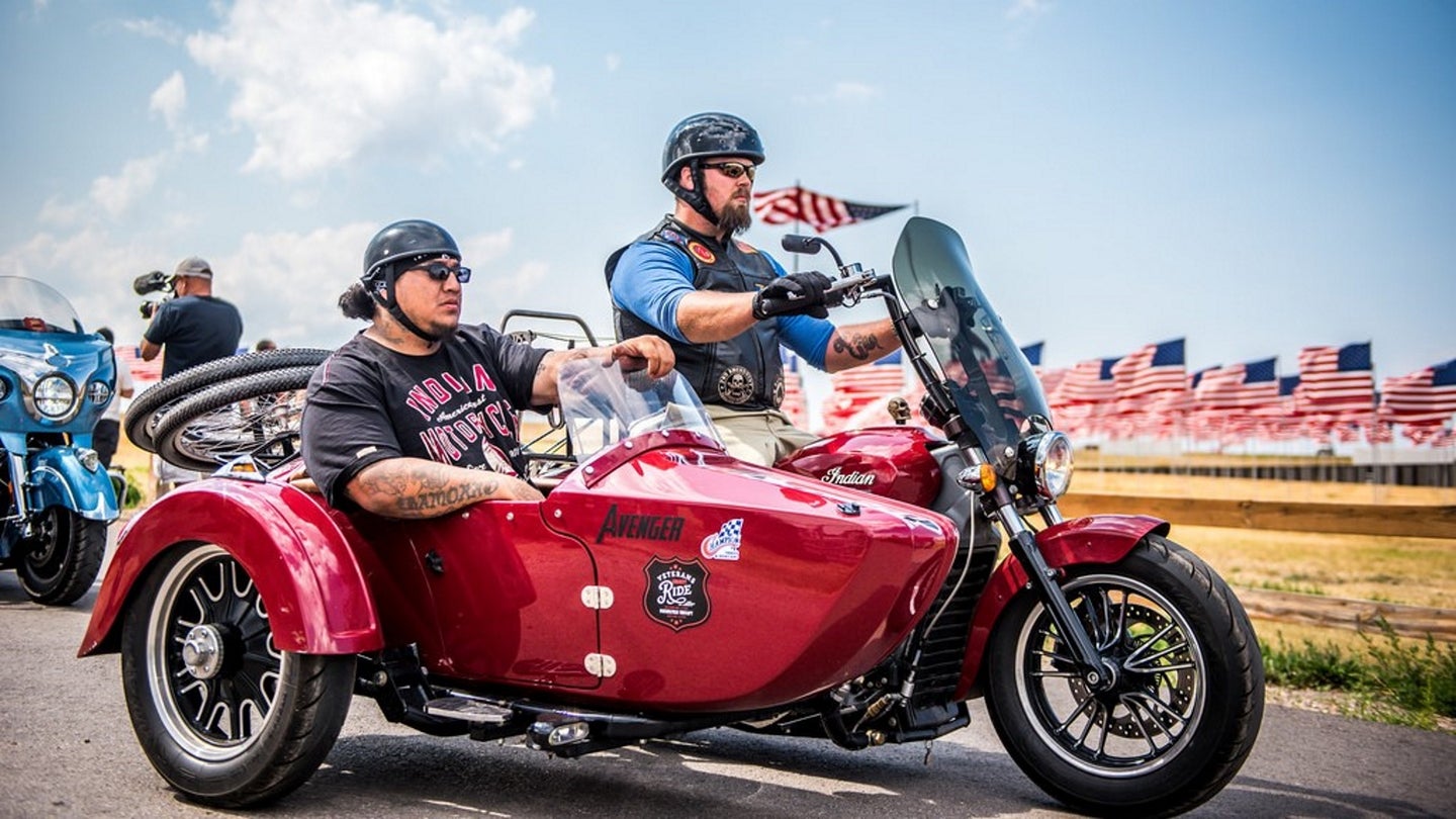 Indian Motorcycle Sponsors Veterans Charity Ride to Sturgis