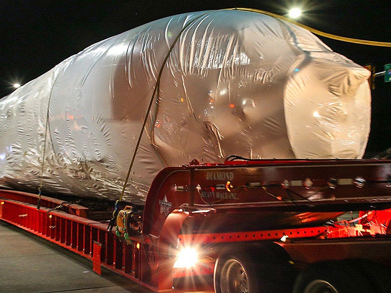 Here&#8217;s Why That Mysterious 737 Fuselage Is Being Trucked South From Renton, Washington