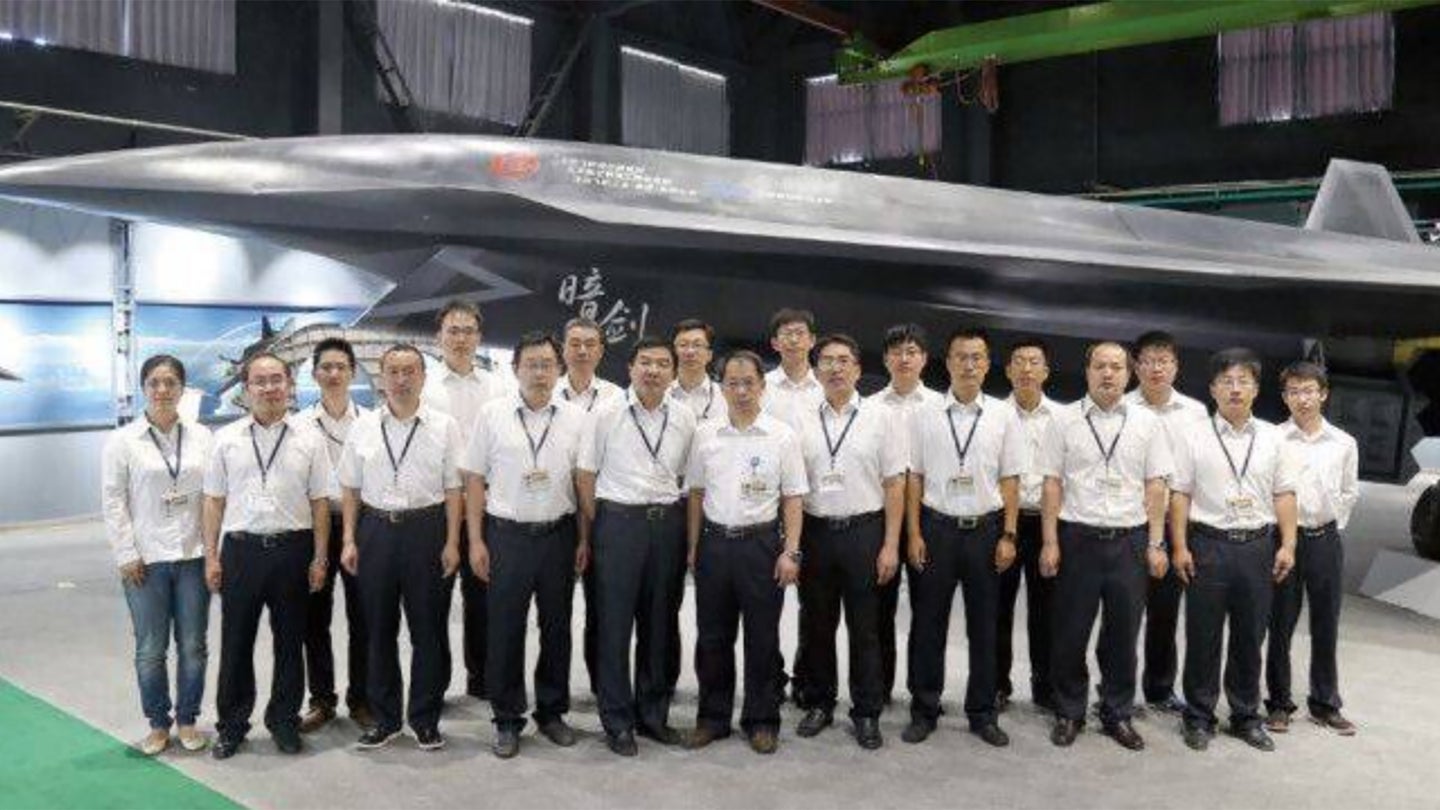 Image Of China&#8217;s Stealthy &#8216;Dark Sword&#8217; Fighter-Like Combat Drone Emerges