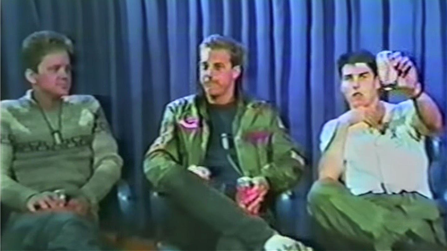This Top Gun Cast Interview Shot By USS Enterprise Media Staff Is Solid Gold