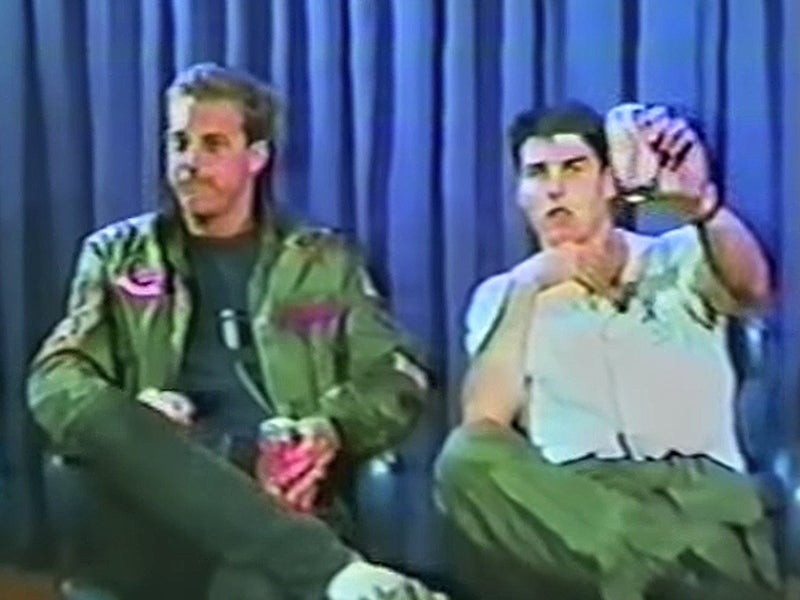 This Top Gun Cast Interview Shot By USS Enterprise Media Staff Is Solid Gold