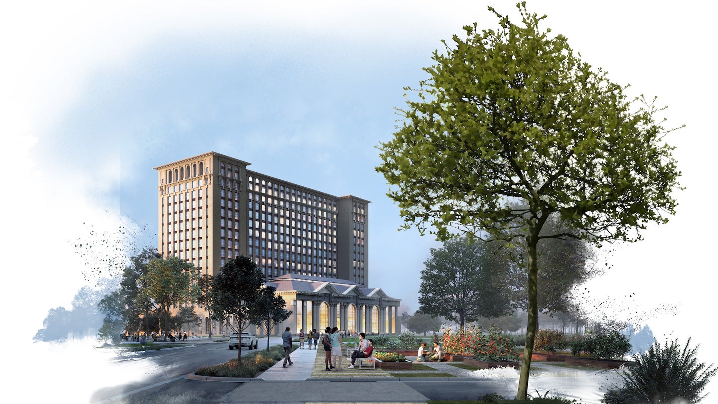 Ford Offers Sneak Peek at Michigan Central Station Plans