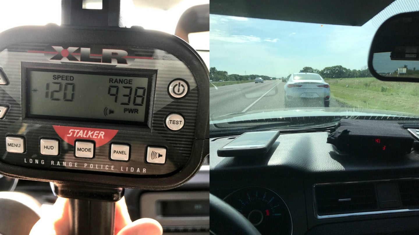 Driver Going 120 MPH in Construction Zone Asks Officer for ‘Warning’